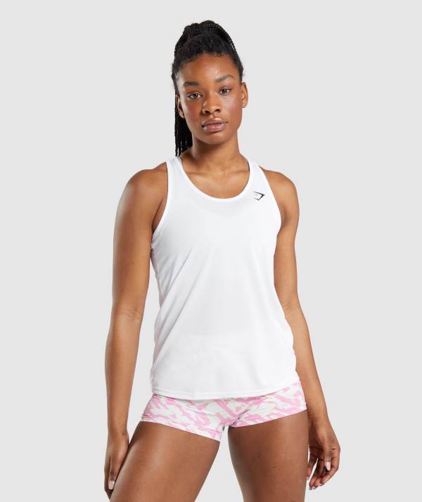 Damske Tielko Gymshark Training Biele | HC8304192